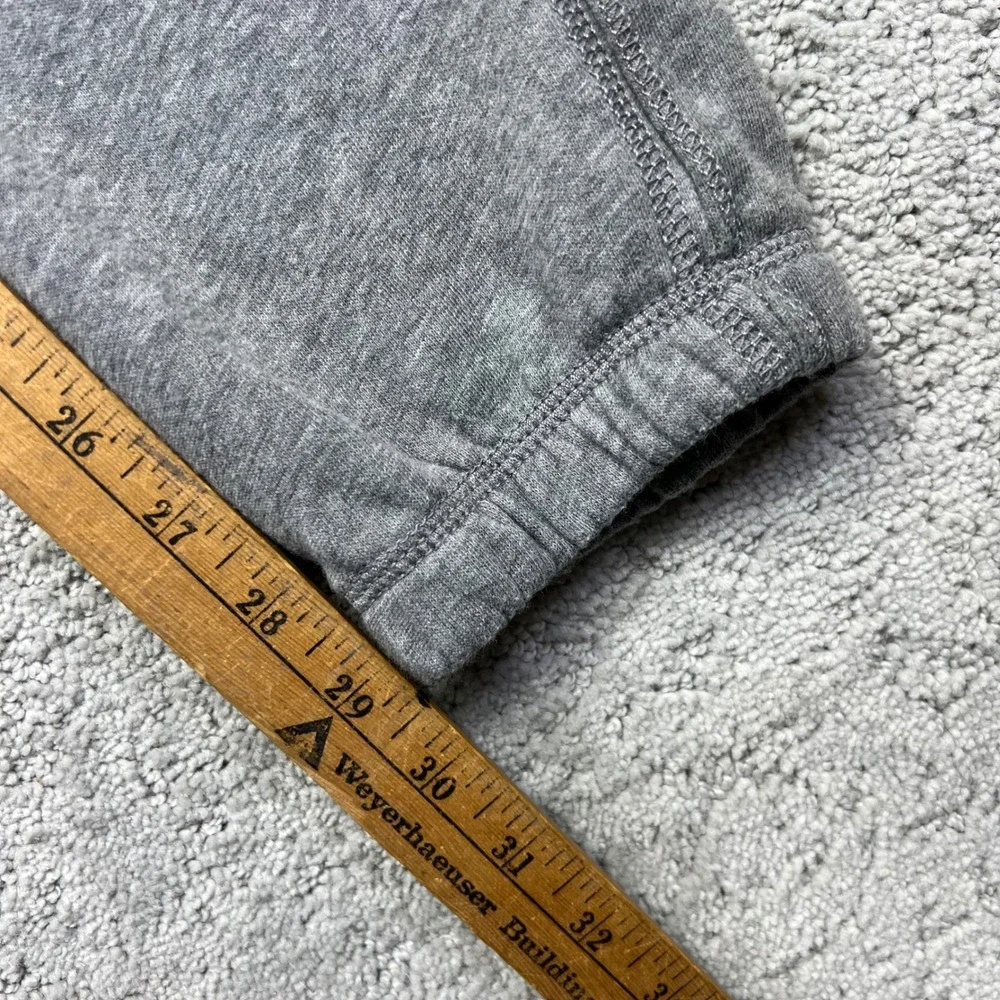 Aeropostale Sweatpants Womens Medium Grey Aero Live Love Dream Sequin Low Rise